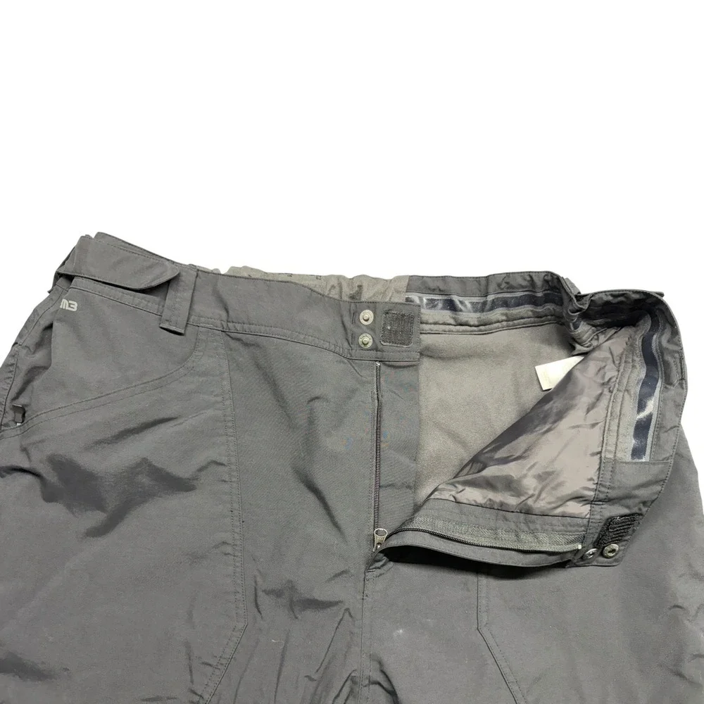 Eastern Mountain Sports System3 Mens XXL Black Ski Snowboard Pants Snow Gear